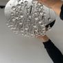 Crystal Flush Ceiling Chandelier Image 3