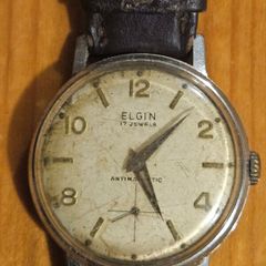 Elgin Vintage 17 Jewel Automatic 1950-60s. Needs Repairing. See Photos.