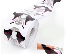 50pcs Transparent Nail Forms for Acrylic/UV Gel Tips Extensions