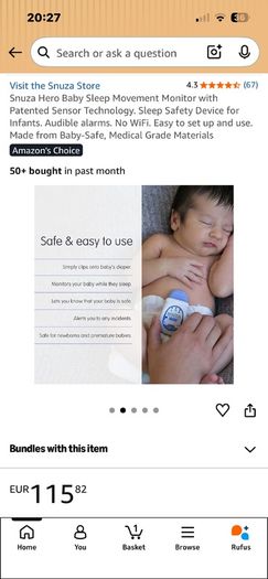 baby breathing monitor