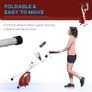 Steel Manual Resistance Exercise Bike w/ LCD Monitor Red (FREE SHIPPING) Image 7