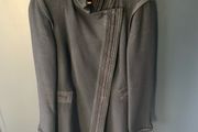 Zara Long Black Detailed Coat