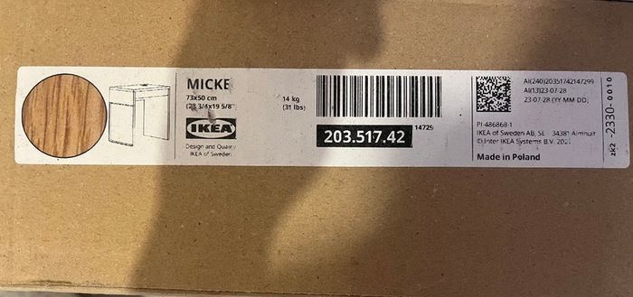 Home Desk Ikea Micke