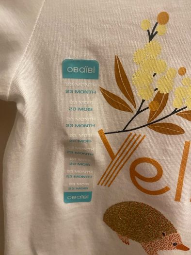 NEW top (age 2-3)