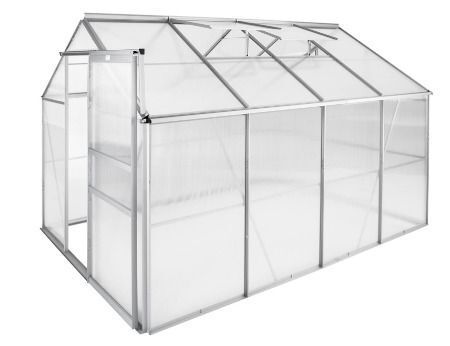 Aluminium Greenhouse Garden Greenhouse Various Models 250 x 185 x 195 cm with Base