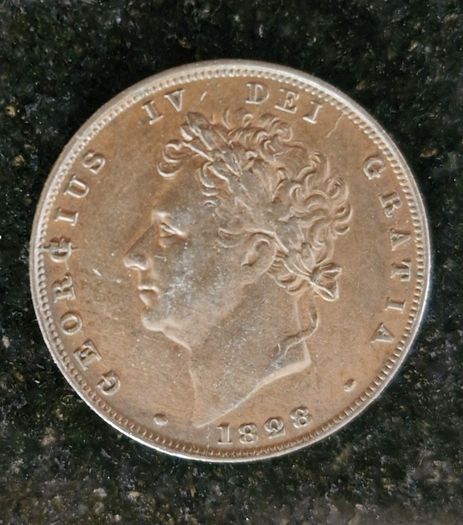 1828 Farthing George IV Coin