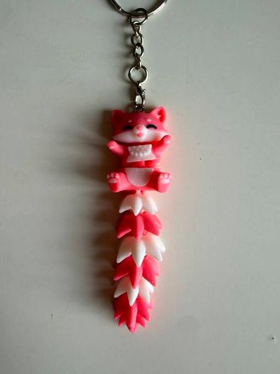3D Printed Clicker & Articulated Keychains