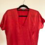 COS silk short sleeve blouse UK10 Image 2