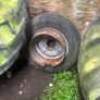 Pair of duel tractor tyres Image 3