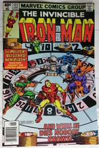 Iron Man #123 Whiplash, Blizzard, and the Melte Appearances - Bob Layton (1979)
