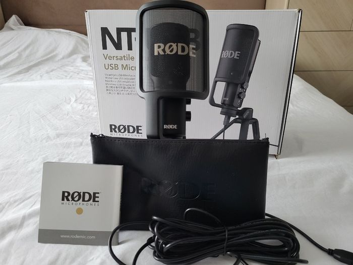 RODE NT USB USB Condenser Microphone in Excellent Condition, Boxed, Complete