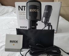 RODE NT USB USB Condenser Microphone in Excellent Condition, Boxed, Complete