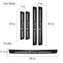 4 Pcs Car Door Threshold Protective Sticker For Volkswagen VW T-Cross Golf Amarok T5 ID3 Tiguan Car Door Sill Sticker Image 2