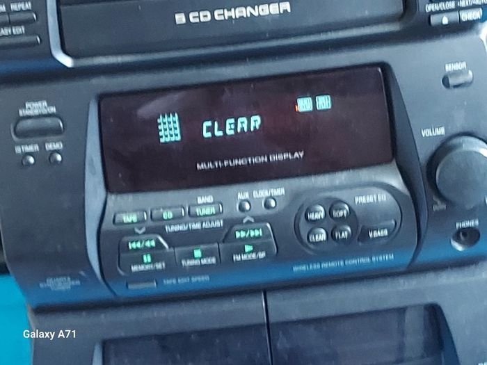 Retro Panasonic SA-CH34 MASH CD STEREO SYSTEM with Tuner & Tape Deck
