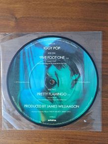 Iggy Pop Five foot One 7 " picture disc