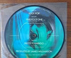 Iggy Pop Five foot One 7 " picture disc