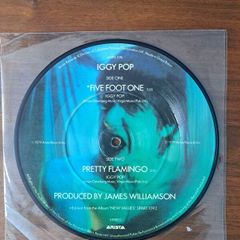Iggy Pop Five foot One 7 " picture disc