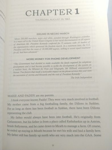 Martin O'Connell autobiography