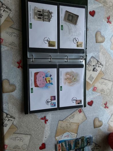 First Day Cover Album Collection 43x - 1984 - 2022