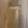 Cream faux fur Image 4