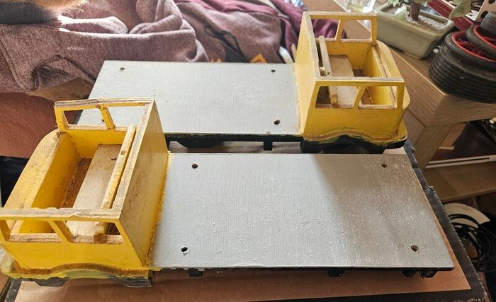 3 Handmade Wooden Trucks