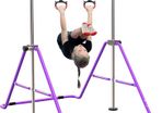 Gymnastics Bars, Horizontal Bar Expandable Gymnastics Kids Bar Folding Bar Junior Training Bar Multifunction Gym Training Equipment Home Training Adjustable Height Kip Bar (FREE SHIPPING)