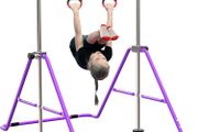 Gymnastics Bars, Horizontal Bar Expandable Gymnastics Kids Bar Folding Bar Junior Training Bar Multifunction Gym Training Equipment Home Training Adjustable Height Kip Bar (FREE SHIPPING)