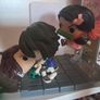 tanjiro and nezuko vs temple demon pop moment Image 4