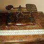 Vintage Royal Mail letter scales  Brass antique . Image 2