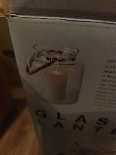glass lantern