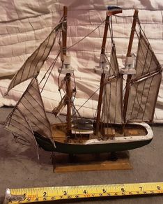 Nice model of a tall ship supply your own crew