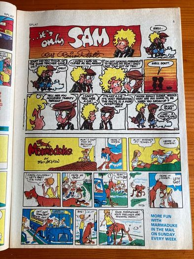 Comic:' SPLAT' no.9/1985