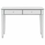 Mirrored Console Table MDF and Glass 106.5x38x76.5 cm Image 4
