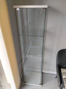 glass display case