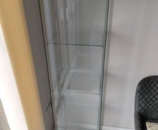 glass display case