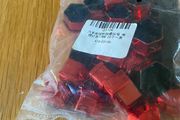 car parts pack of 20 car wheel lug nut covers. These are a universal fit for any vehicle using standard 17mm hexagon wheel bolts.
