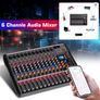 DEPUSHENG DX12 Professional Audio Mixer 12 Channel Studio Audio Console USB MP3 Input 48v Phantom Power DJ Console Image 4