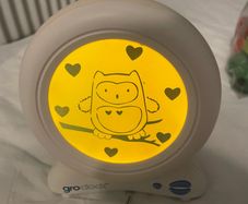 Tommee Tippee Groclock Sleep Trainer Clock with Main Powers Adaptor