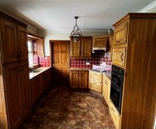 Solid wood kitchen