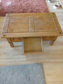 oak coffee table
