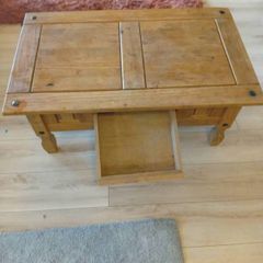 oak coffee table