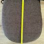 4 pieces Woven Charcoal Kitchen Seat pad Image 3