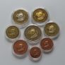 Vatican Set Specimen essai trial probe pattern Prototype euro 8 coins 2007 Image 2