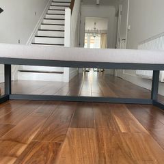Soft upholstery contemporary Bench. Spain