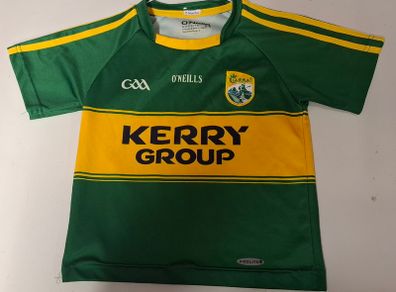 Kerry GAA O'Neills Gaelic Football Jersey (Youths 5-6 Years) FREE POST