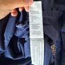 Abercrombie & Fitch logo oxford shirt in dark blue Image 8