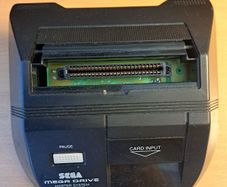 Sega Master System Converter - Model 1 (Missing cartridge slot lid)