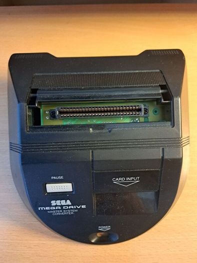Sega Master System Converter - Model 1 (Missing cartridge slot lid)
