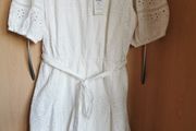 BNWT - LOVE &amp; ROSES cotton white dress UK 14
