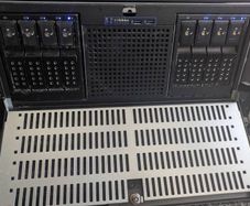 Dual AMD EPYC 7551 Server - 64-Core/128-Thread, Supermicro H11DSi, 64GB ECC, LSI 9300-8i, Cooler Master V1000, 4U Rack - Proxmox/TrueNAS Ready